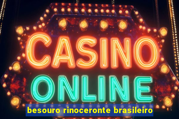 besouro rinoceronte brasileiro